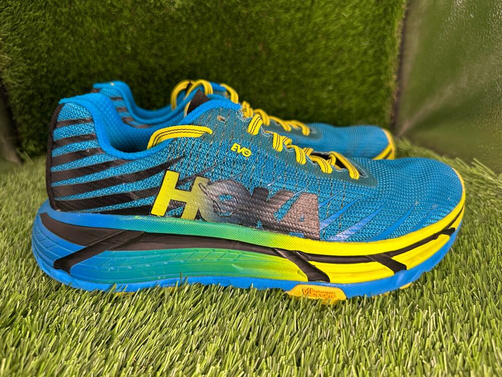 Hoka One One EVO Mafate 1091575-CCTRS Athletic Sneaker Men's 8.5 Blue Synthetic